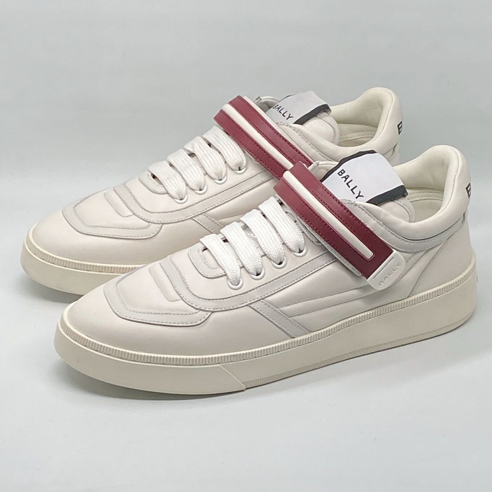 Bally Raise Royce Leather Low-Top Sneakers size 42/us size 9